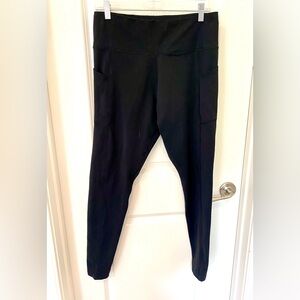 Kira Grace Women's Black Leggings with Pockets Size XL